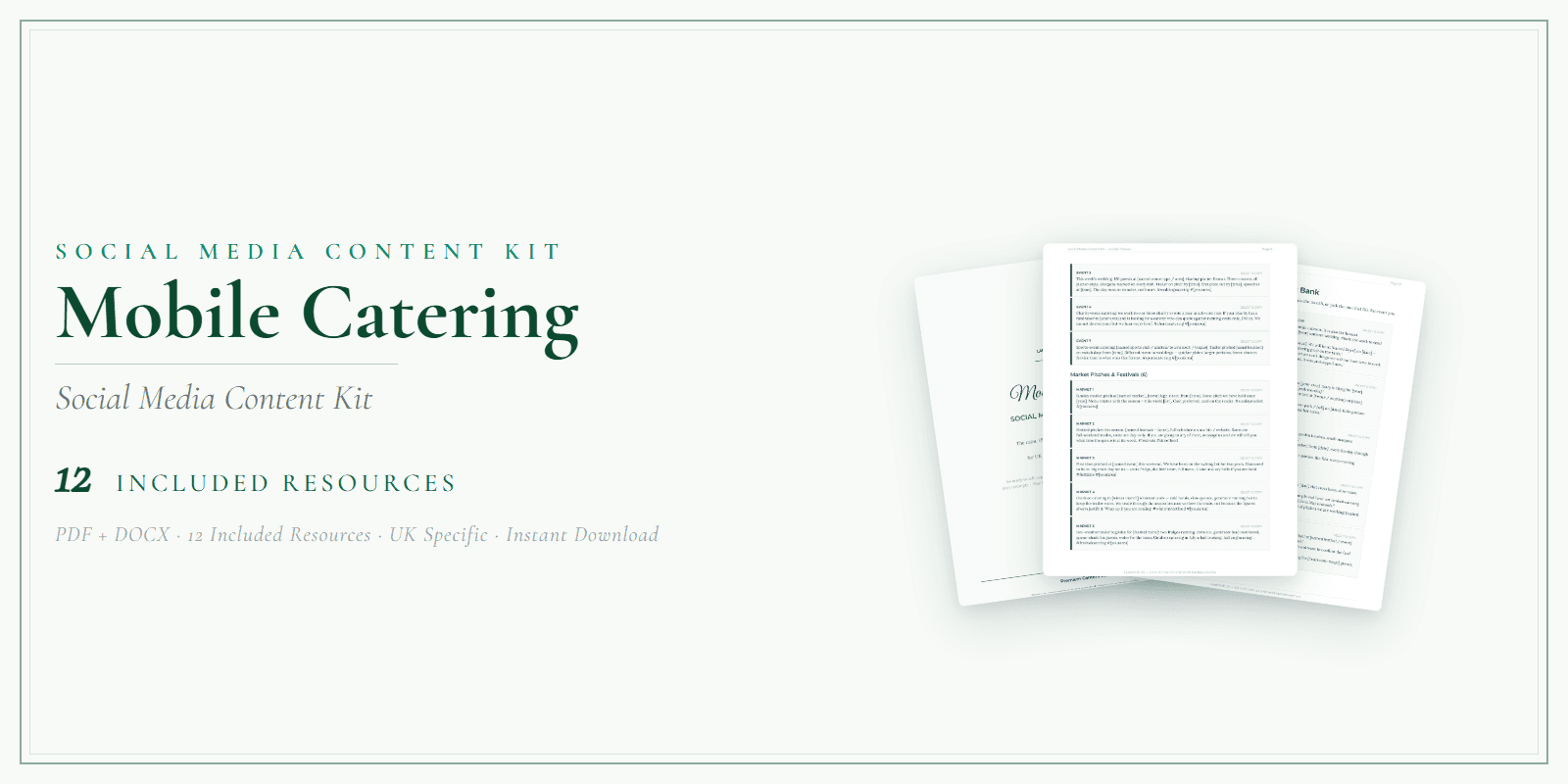 Social Media Content Kit
