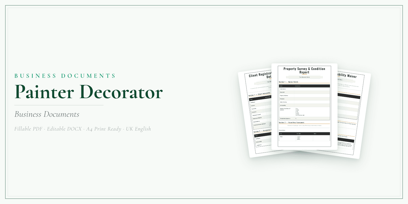 Business Documents — Premium