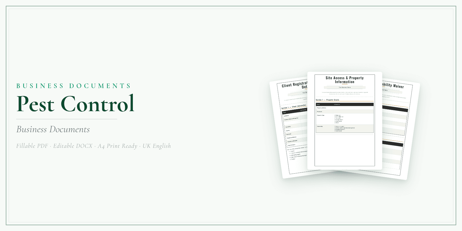 Business Documents — Premium