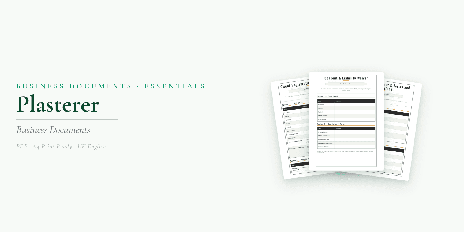 Business Documents — Essential