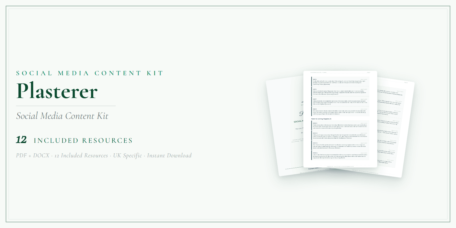 Social Media Content Kit