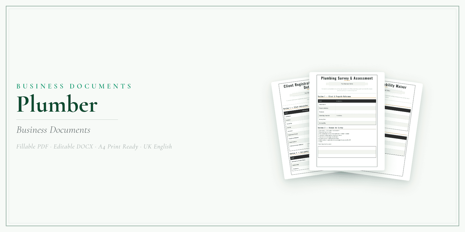 Business Documents — Premium
