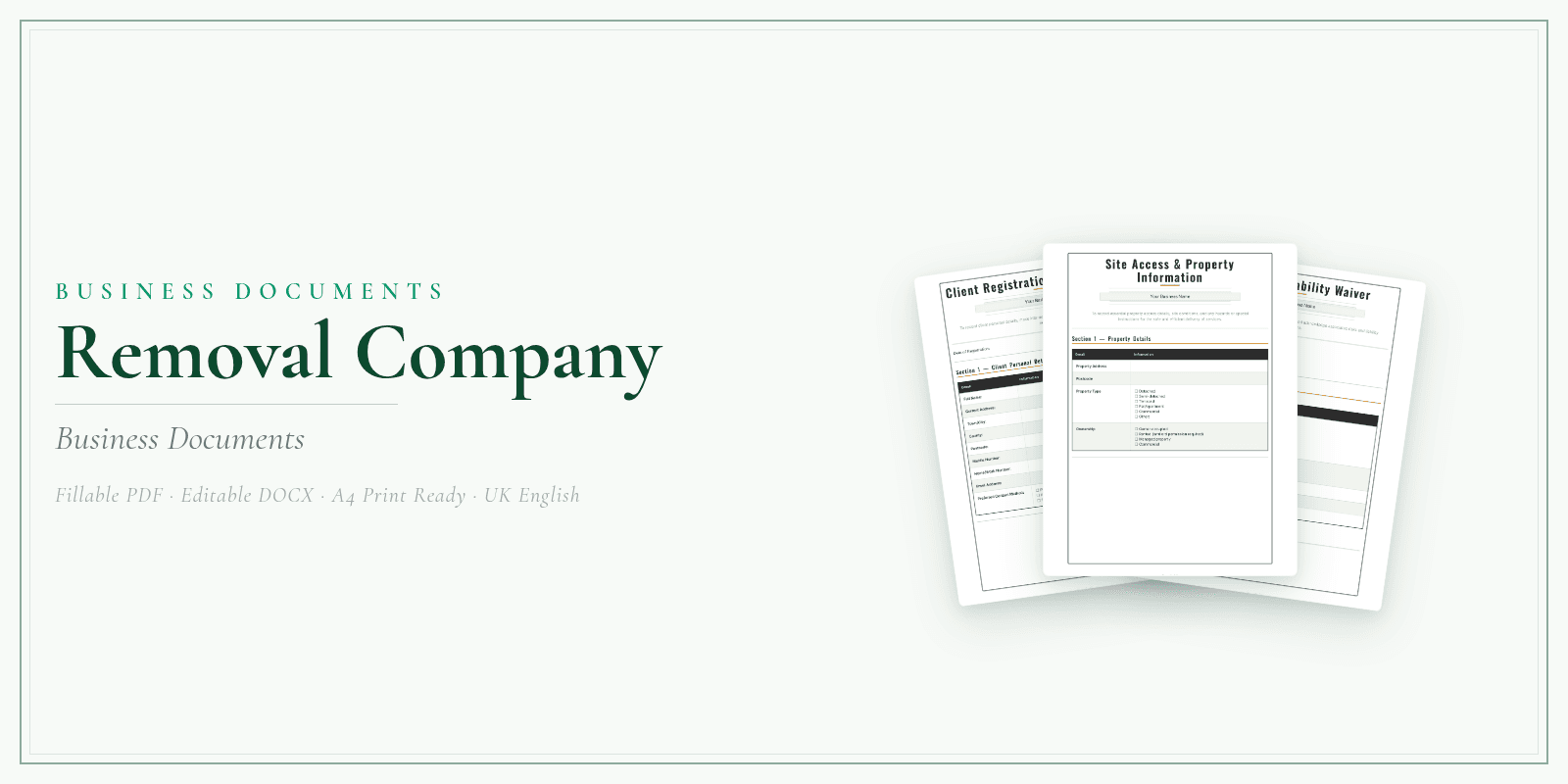 Business Documents — Premium
