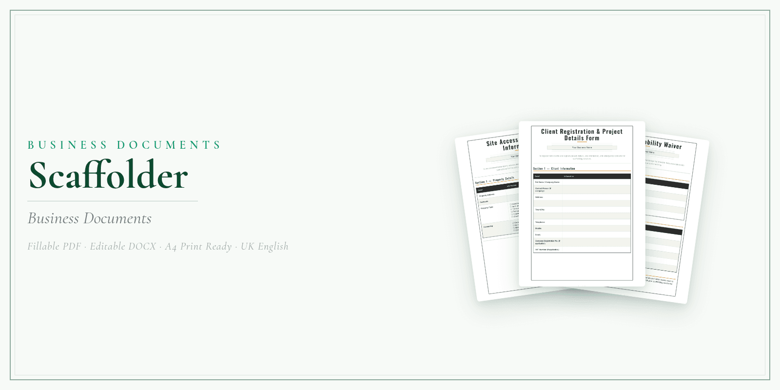 Business Documents — Premium