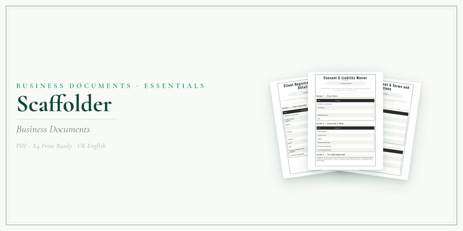 Business Documents — Essential