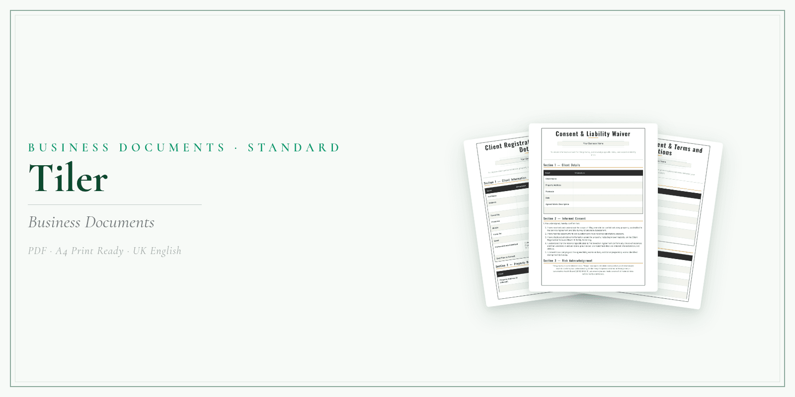 Business Documents — Standard