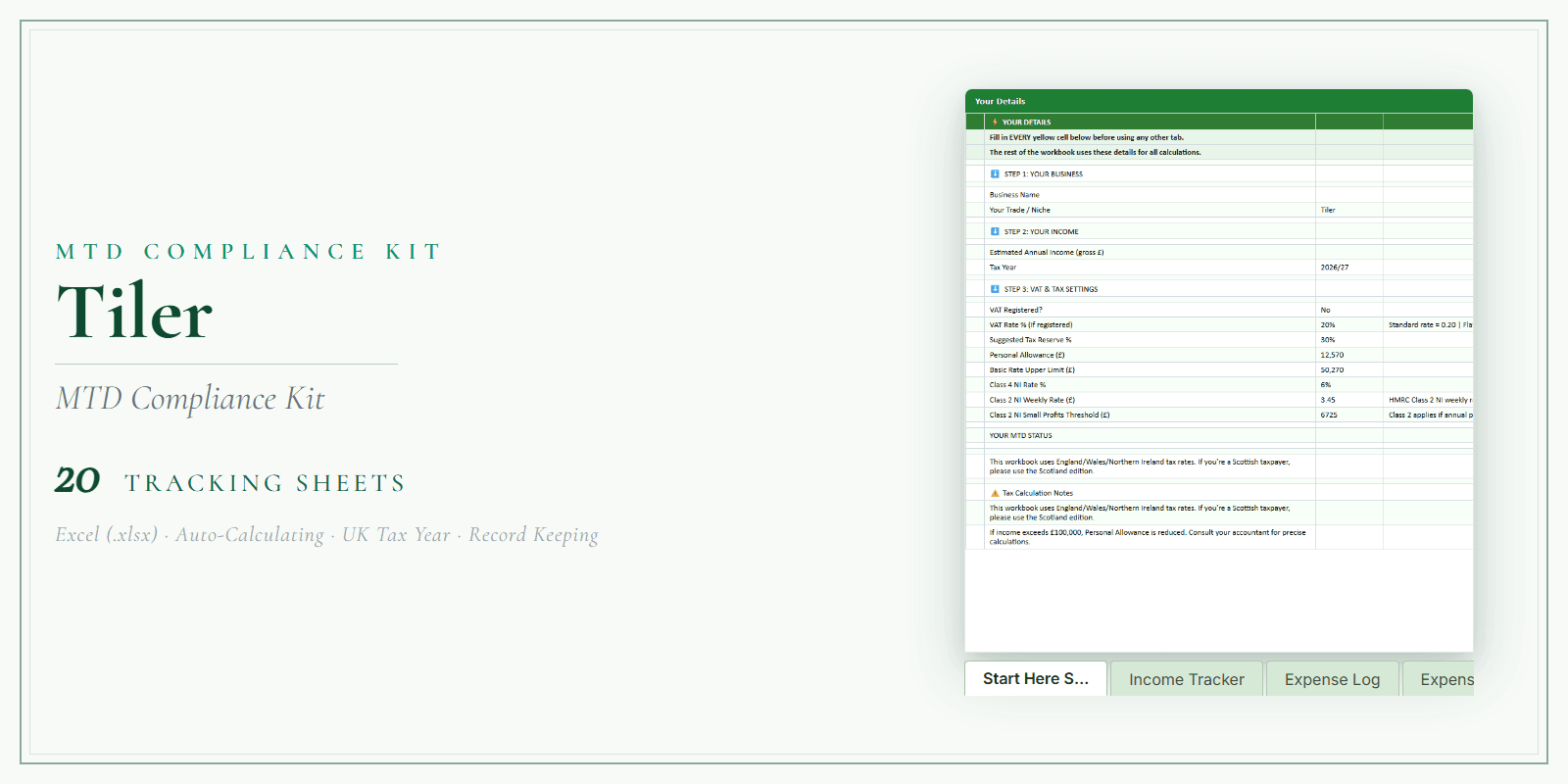 MTD Compliance Kit — Premium