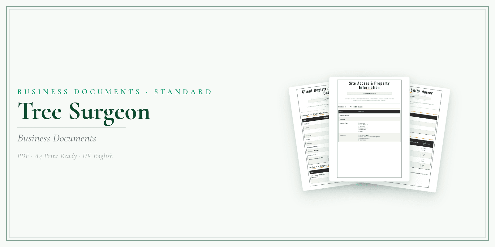 Business Documents — Standard