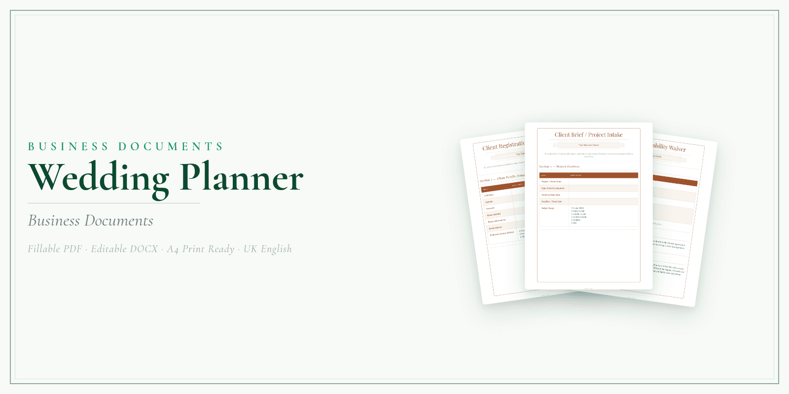 Business Documents — Premium