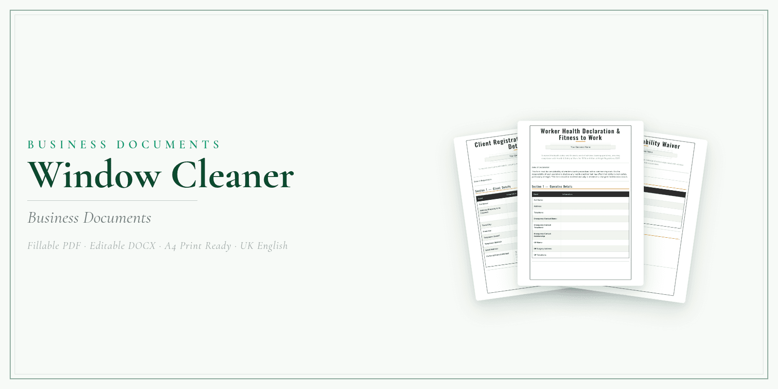 Business Documents — Premium