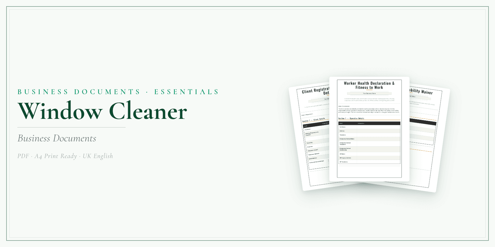 Business Documents — Essential